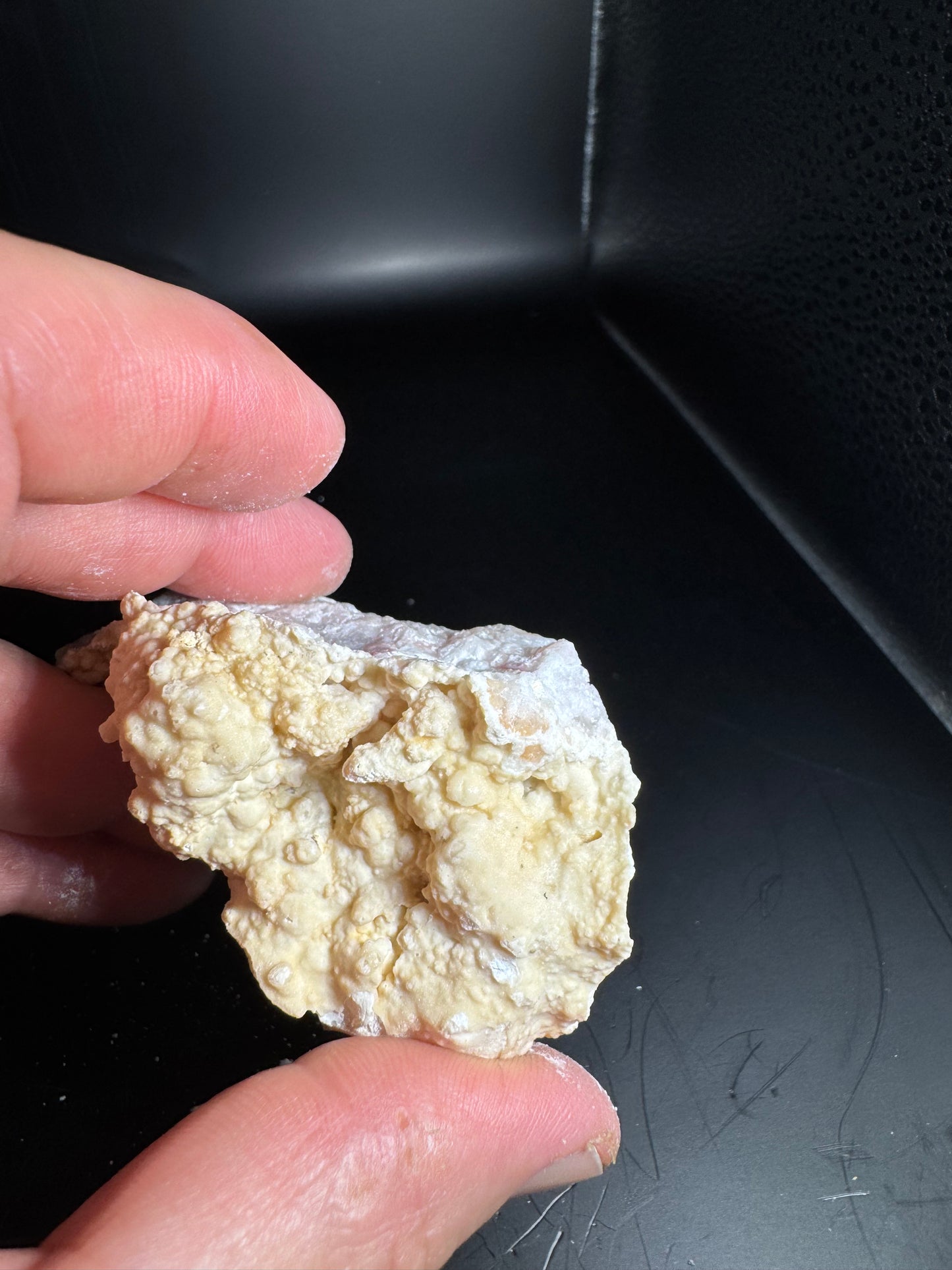 UV Reactive Cinnabar Druzy Quartz El Potosi Mine, Santa Eulalia, Chihuahua, Mex. 195 grams