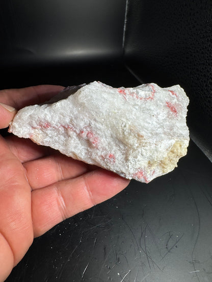 UV Reactive Cinnabar Druzy Quartz El Potosi Mine, Santa Eulalia, Chihuahua, Mex. 367 grams