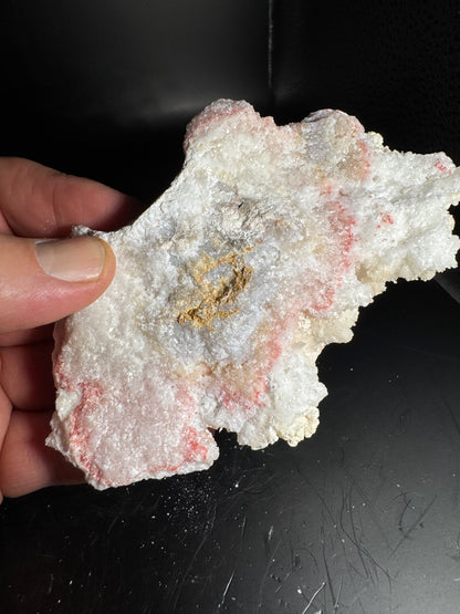 UV Reactive Cinnabar Druzy Quartz El Potosi Mine, Santa Eulalia, Chihuahua, Mex. 227 grams