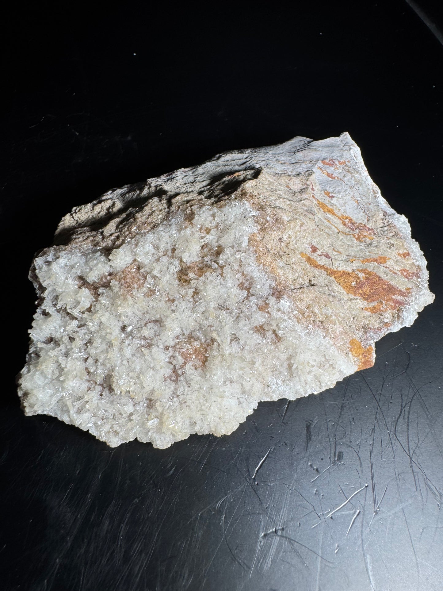 UV Reactive Multi Colored Grateful Dead Calcite from La Ojuela mine, Mapimi, Durango, Mexico