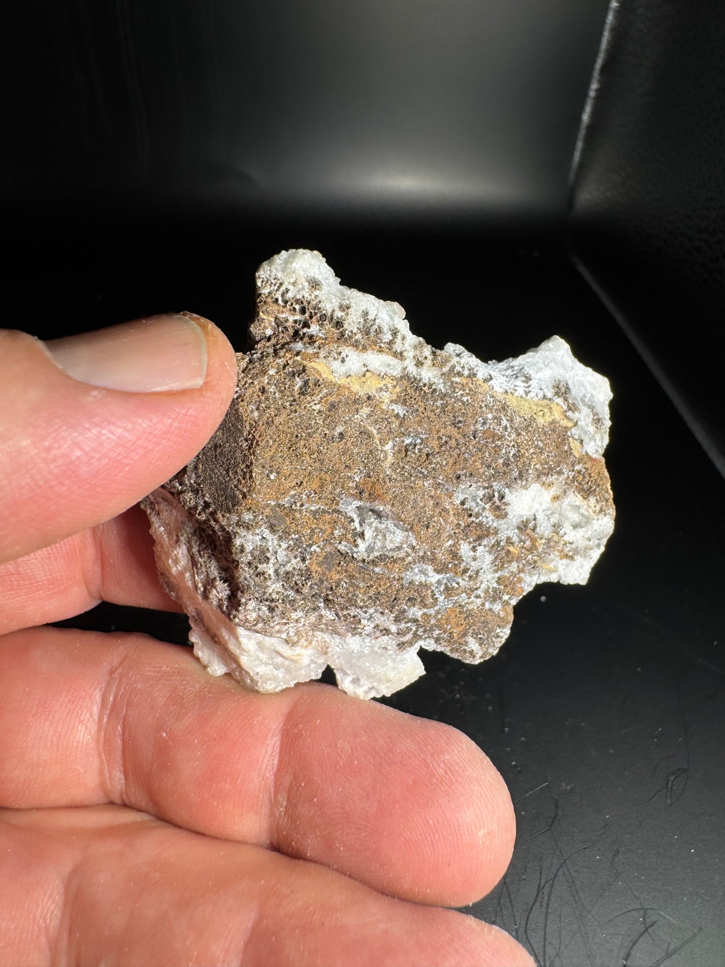 UV Reactive Multi Colored Grateful Dead Calcite from La Ojuela mine, Mapimi, Durango, Mexico