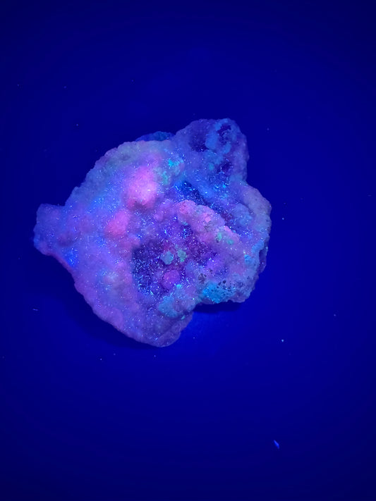 UV Reactive Multi Colored Grateful Dead Calcite from La Ojuela mine, Mapimi, Durango, Mexico