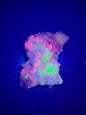 UV Reactive Multi Colored Grateful Dead Calcite from La Ojuela mine, Mapimi, Durango, Mexico