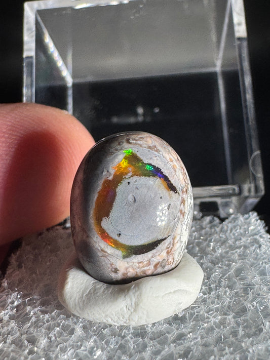 Mexican Cantera Fire Opal Cabochon