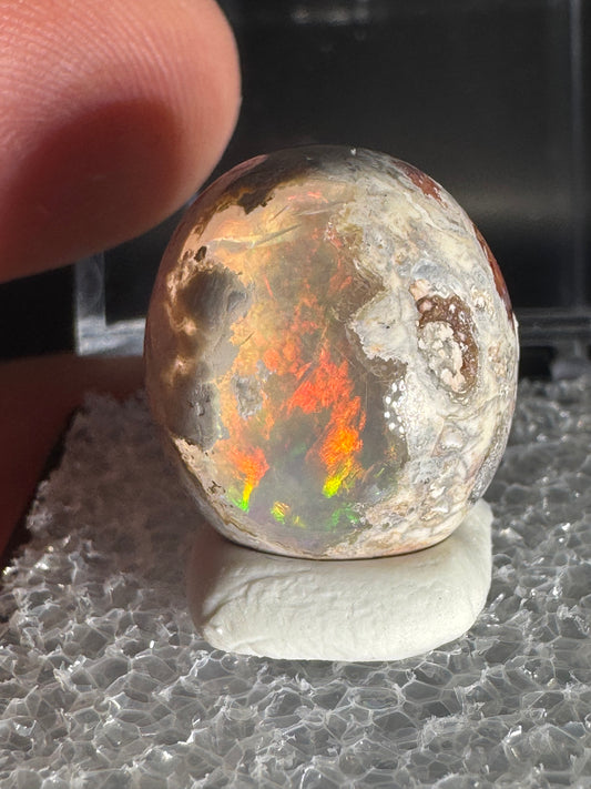 Mexican Cantera Fire Opal Cabochon