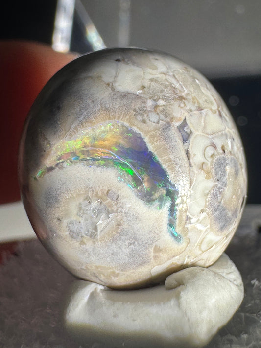 Mexican Cantera Fire Opal Cabochon