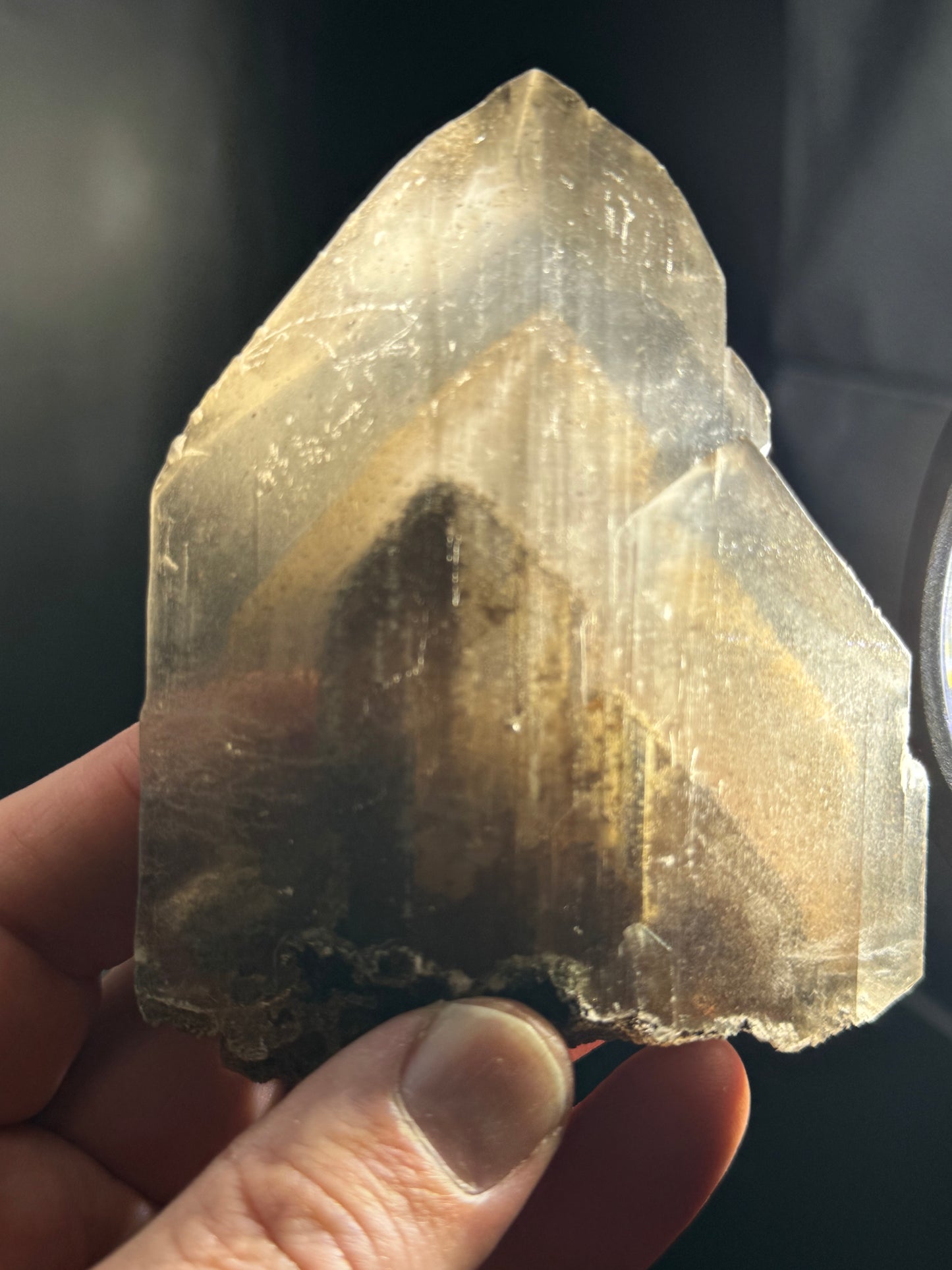 Phantom Selenite from La Platosa mine in Bermejillo Durango Mex 186 Grams