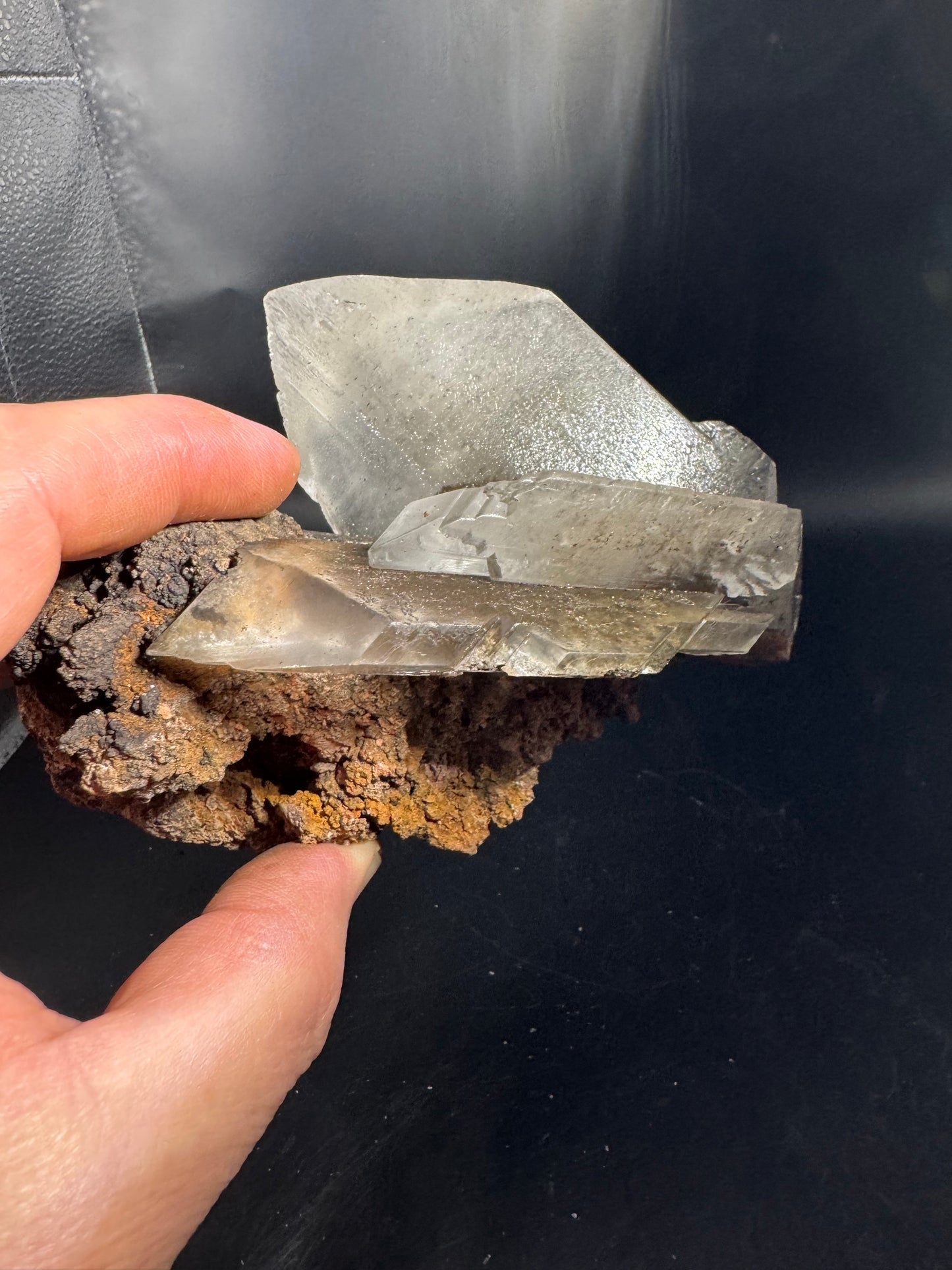 Phantom Selenite from La Platosa mine in Bermejillo Durango Mex 608 Grams