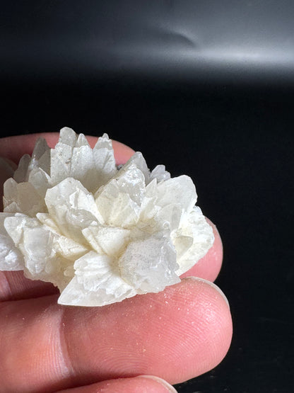 Iridescent Marcasite on Mangano Calcite Guerrero, Taxco Mex 37 Grams