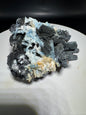 276g Natural Aquamarine Tourmaline Cluster Mineral Specimen Namibia