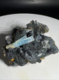 155g Natural Aquamarine Tourmaline Cluster Mineral Specimen Namibia