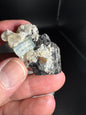 39g Natural Aquamarine Tourmaline Cluster Mineral Specimen Namibia