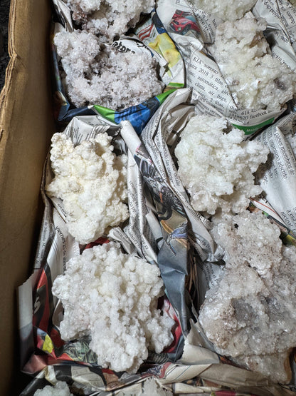 Aragonite with Adamite Wholesale Flat 15 pcs Buena Tierra mine Chihuahua Mex