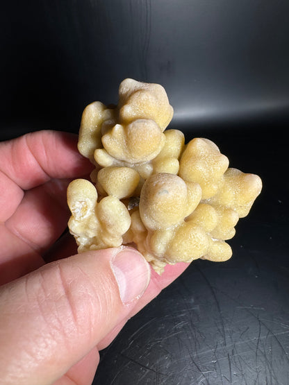 Botryoidal Honey Aragonite - Santa Eulalia, Chihuahua, Mexico 179 g