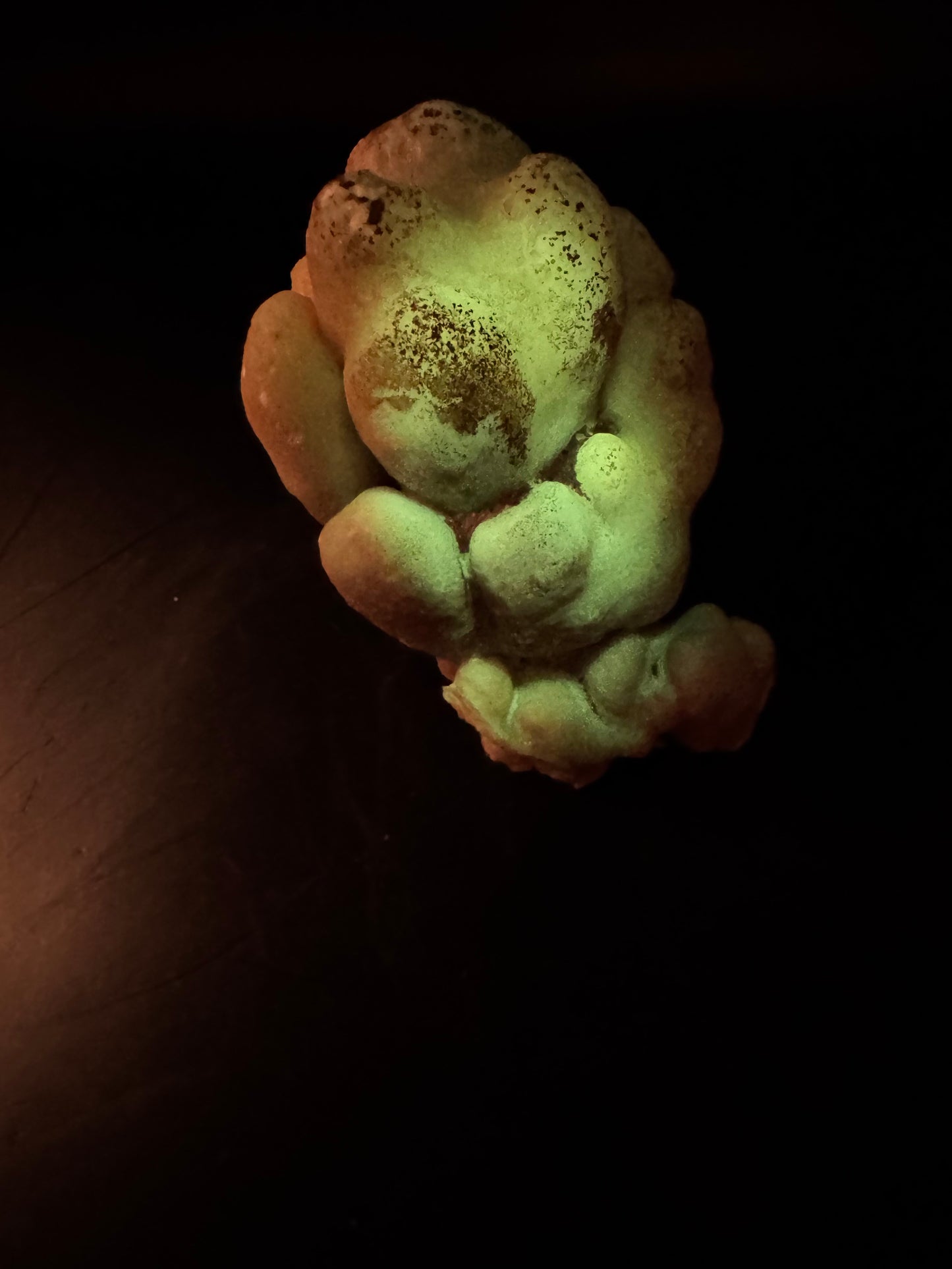 Botryoidal Honey Aragonite - Santa Eulalia, Chihuahua, Mexico 324 g