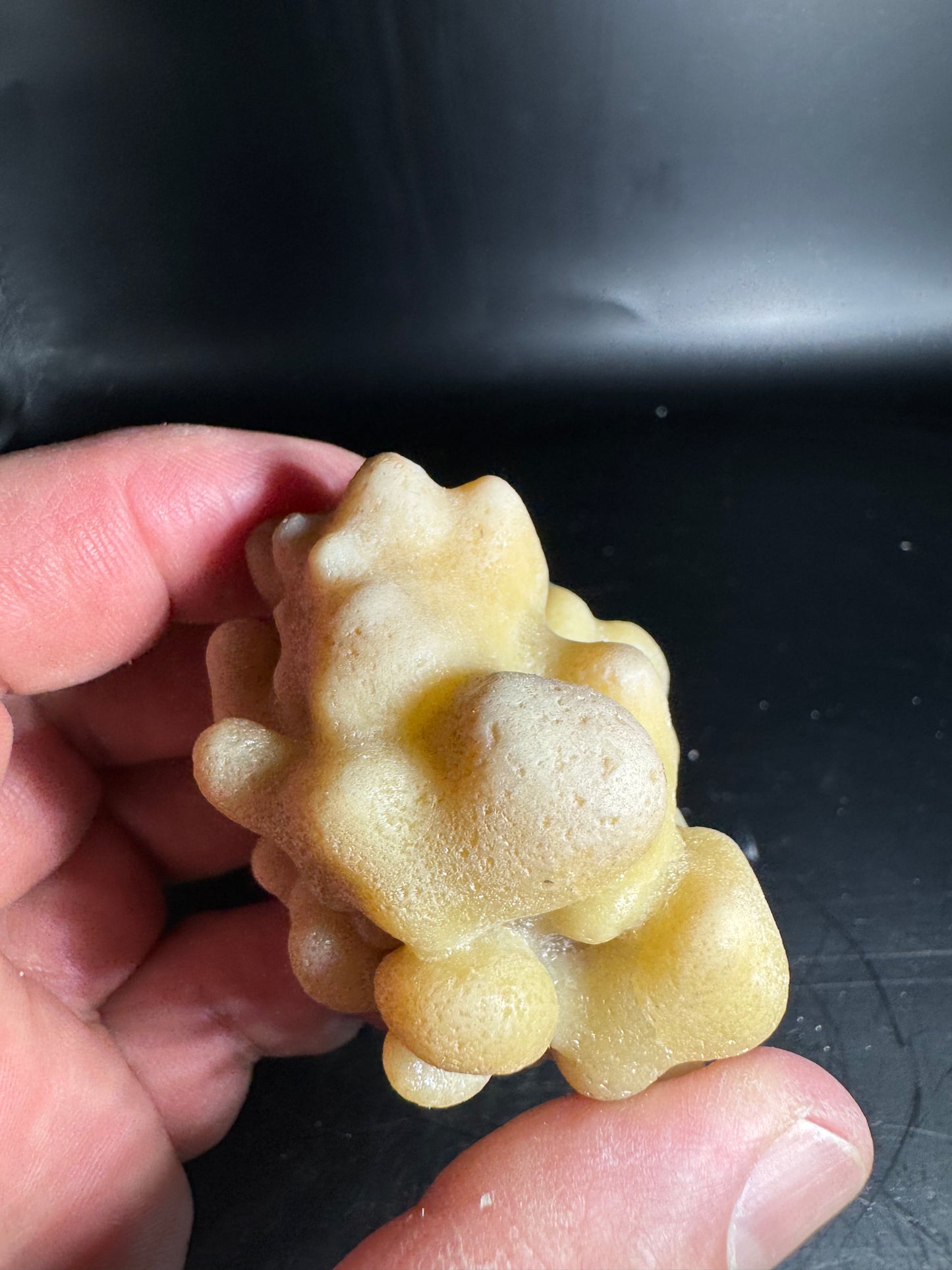 Botryoidal Honey Aragonite - Santa Eulalia, Chihuahua, Mexico 144 g