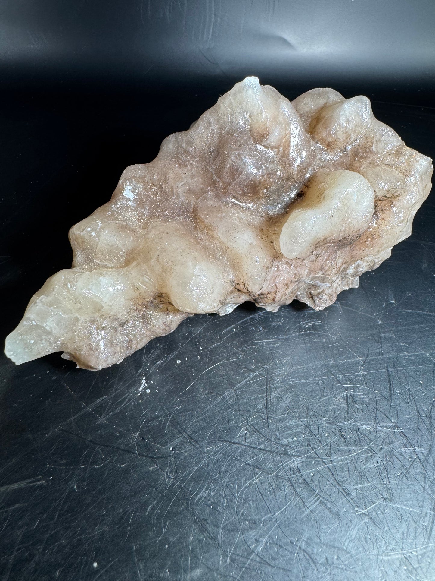 Honey Aragonite - Santa Eulalia, Chihuahua, Mexico 538 g