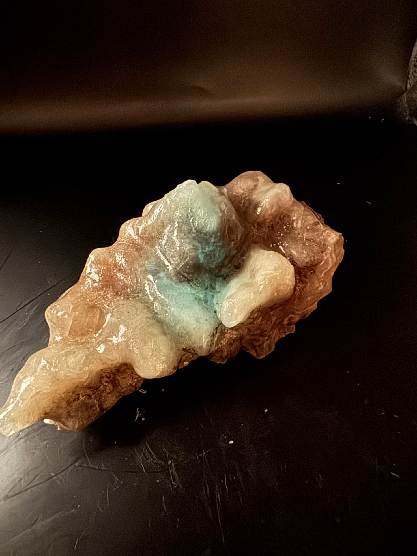 Honey Aragonite - Santa Eulalia, Chihuahua, Mexico 538 g