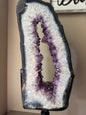 Large Amethyst Portal on Custom Rotating Stand from Brazil
