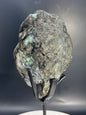 Emerald in Matrix on Custom Stand from Brazil