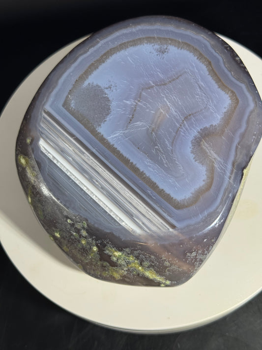 Large Enhydro banded Agate from Brazil