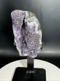 Amethyst Geode on Custom Stand Brazil 1.9 lbs