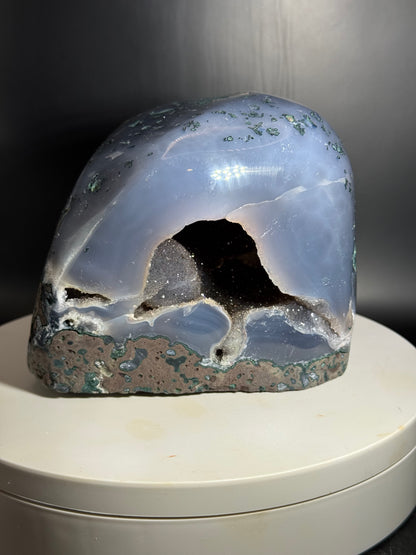 Blue Agate Cathedral from Brazil