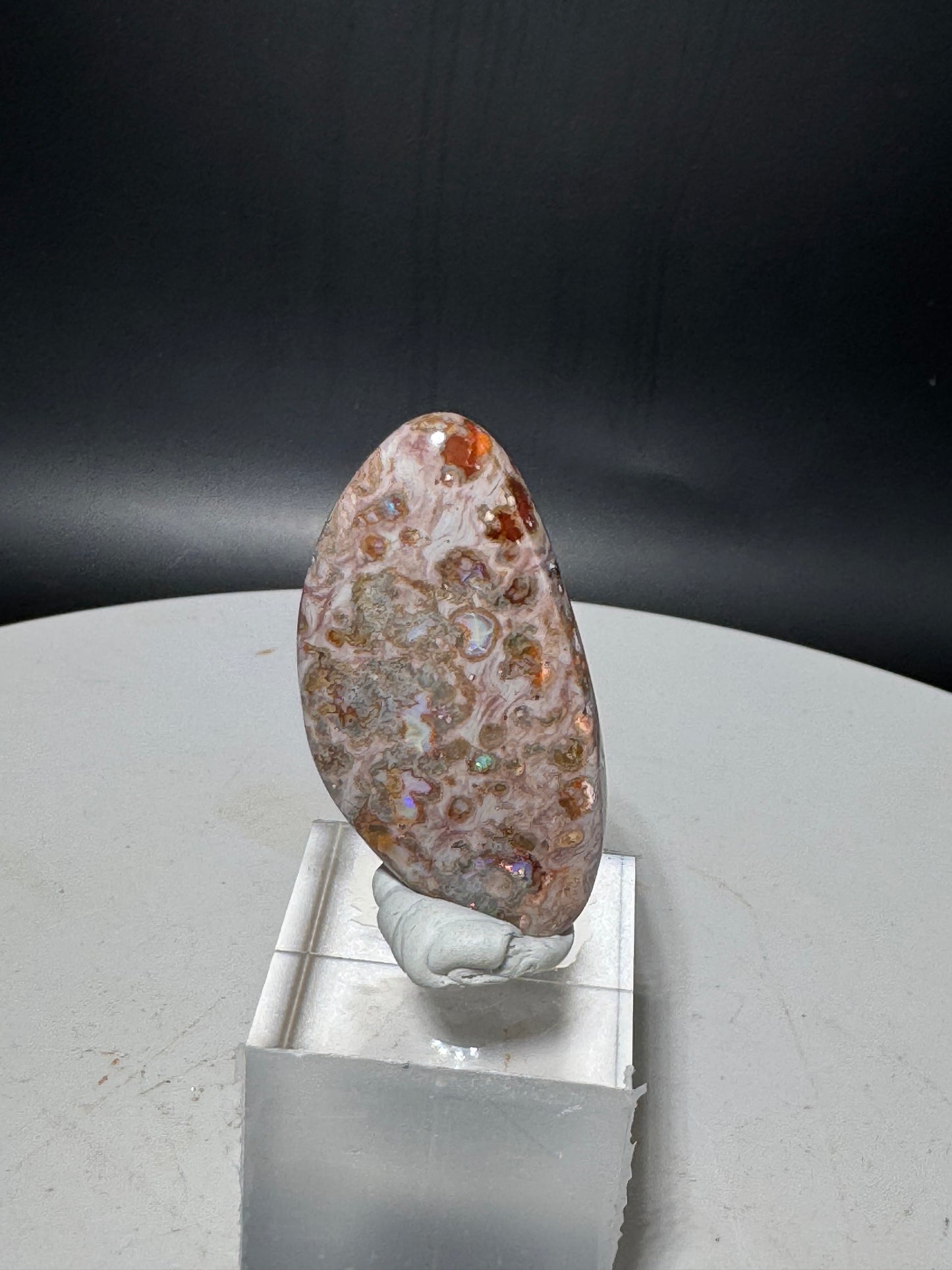Mexican Cantera Fire Opal Cabochon 41.7 ct