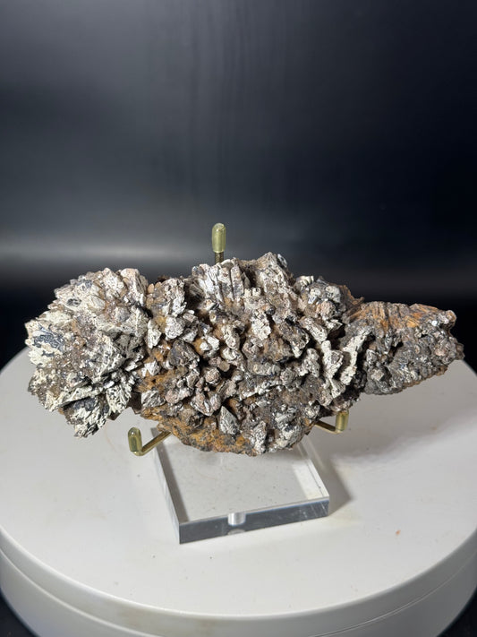 Dalmatian Calcite El Potosi Mine Santa Eulalia Chihuahua Mex 227 Grams