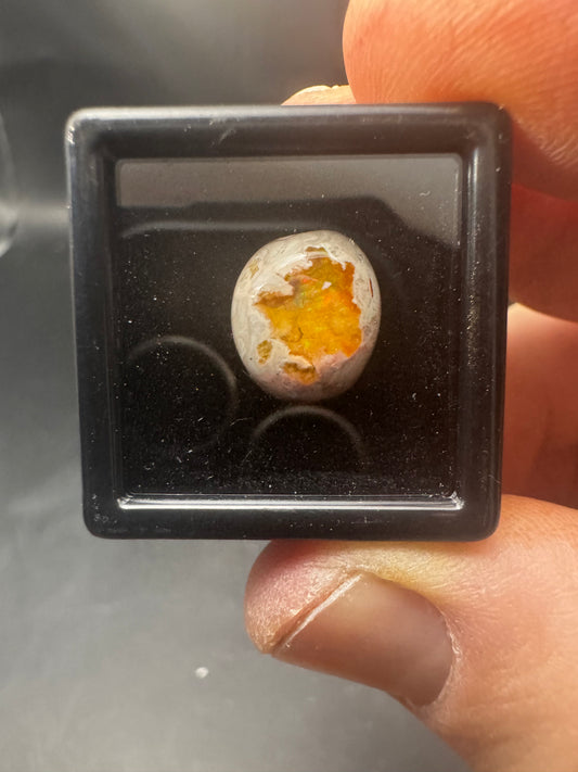 Mexican Cantera Fire Opal Cabochon 6.5 ct