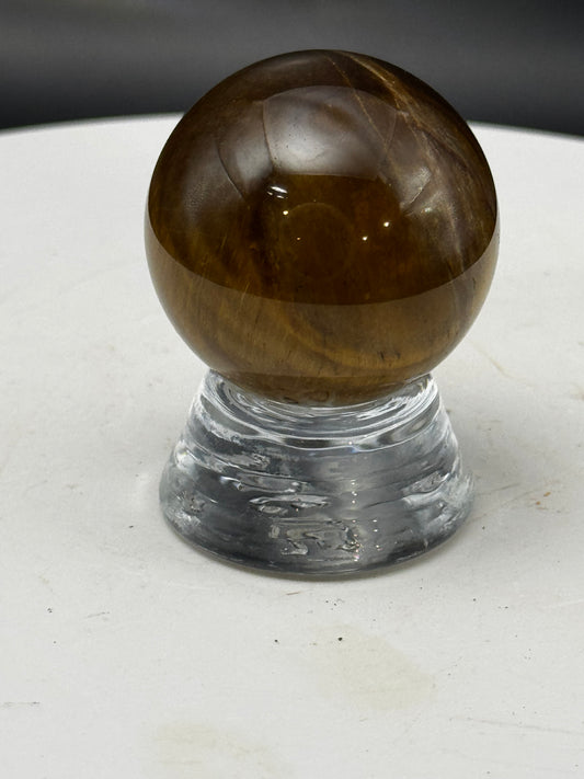 Tigers Eye Sphere 1 inch