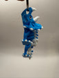 Articulating Triceratops Keychain | 3D Printed Flexi Dinosaur | Movable Joints | Dinosaur Lover Gift