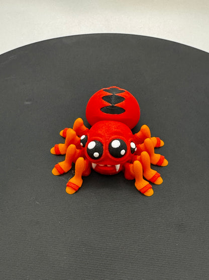 Articulated 3D Printed Spider - Fidget Toy & Halloween Deco, Spooky Gift for Kids Adults