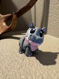Flexi Hippo 3D Printed Articulated Fidget Toy with Rotating Head, Cute Desk Decor Animal Gift
