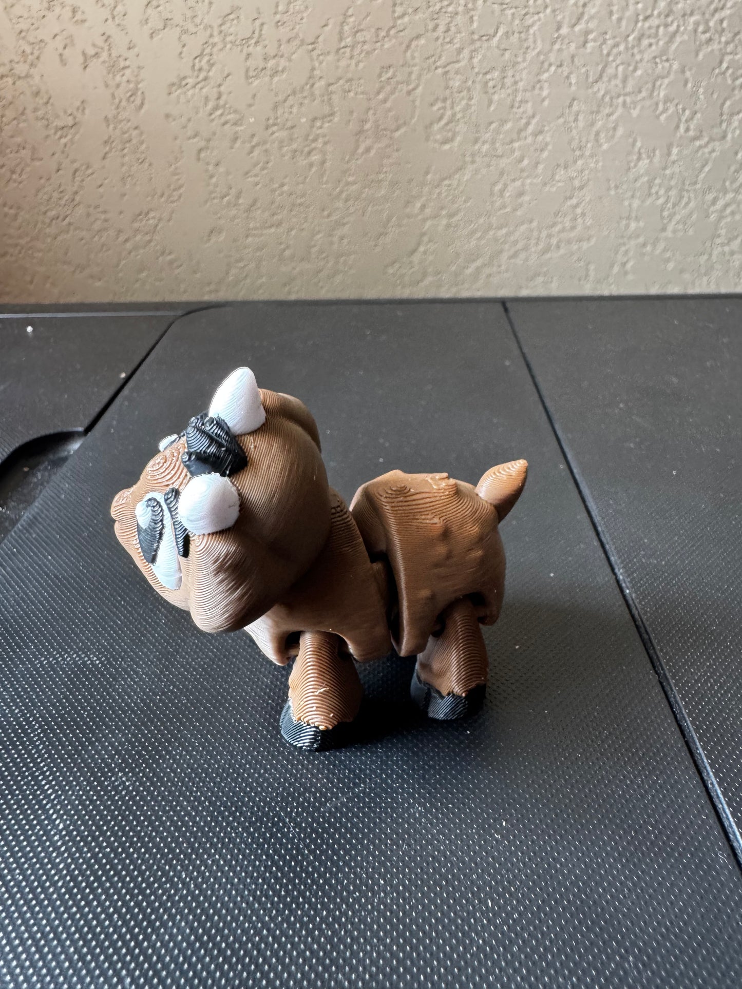 2 Inch Flexi Goat 3D Printed Animal Fidget Toy, Posable Figurine
