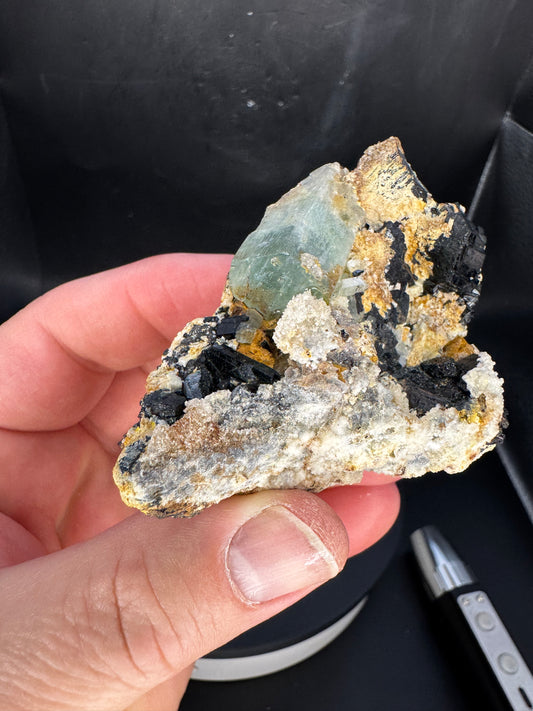 Natural Aquamarine Cluster Mineral Specimen Namibia 123G