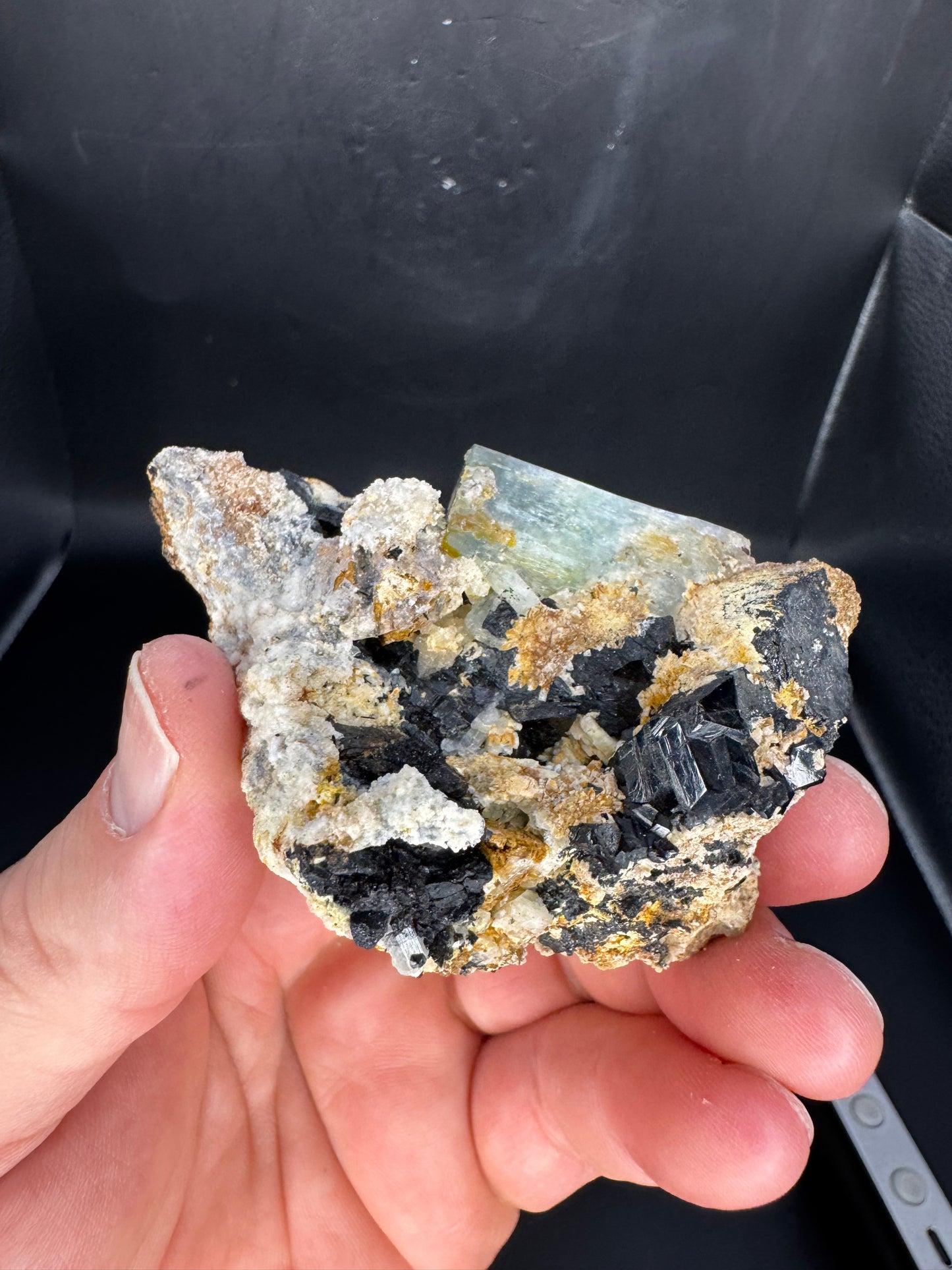 Natural Aquamarine Cluster Mineral Specimen Namibia 123G