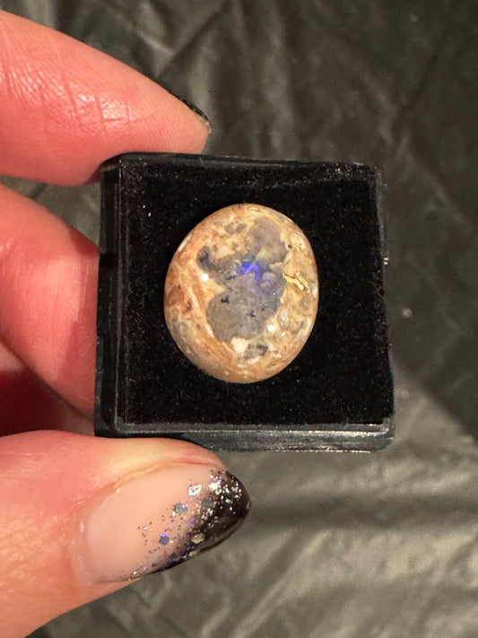 Mexican Cantera Fire Opal Cabochon 9.5 CT