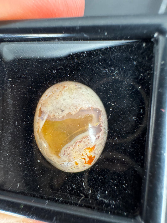 Mexican Cantera Fire Opal Cabochon 7.2 CT
