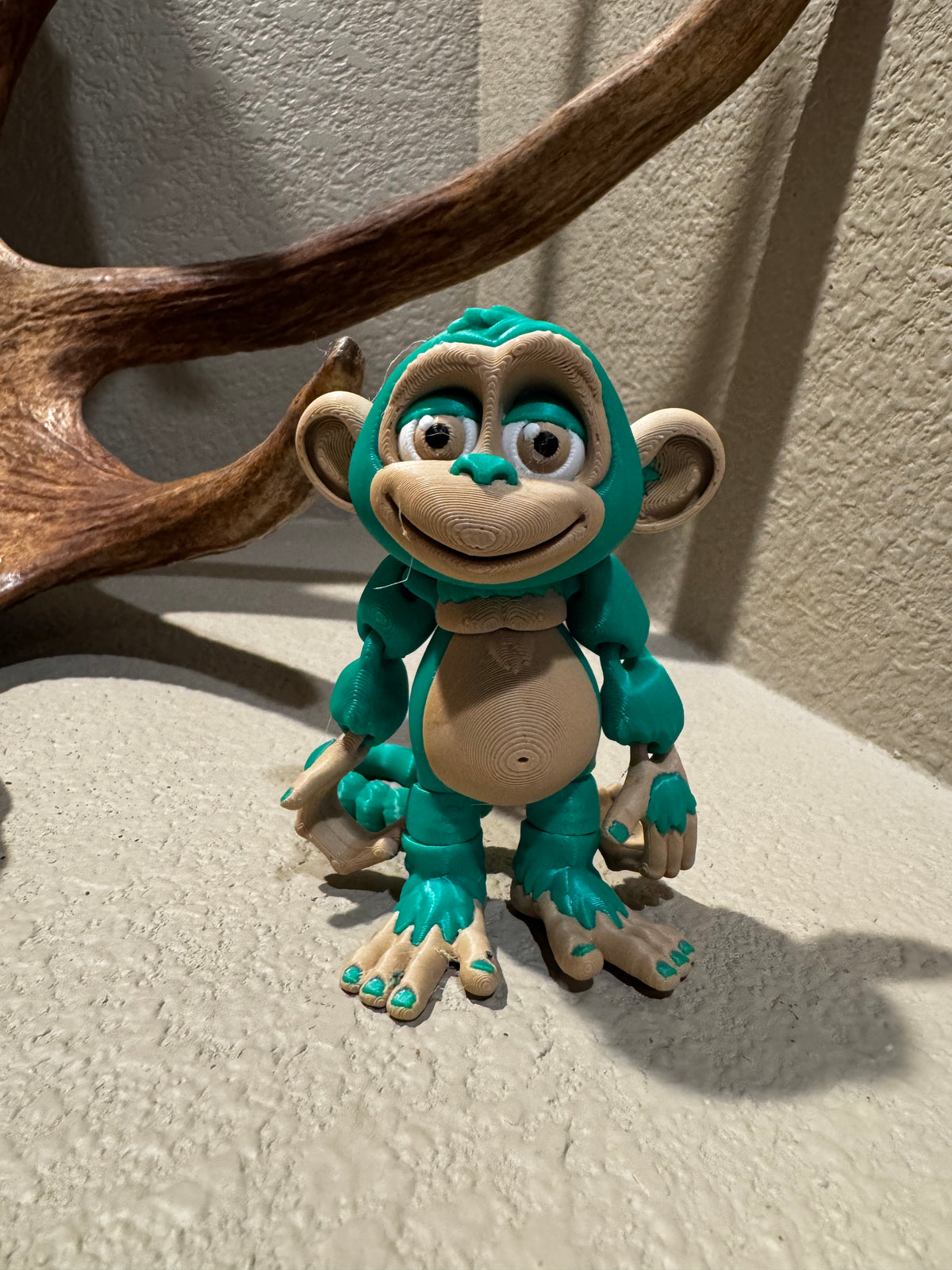 5 Inch Monkey with Banana Great Gift and Desk Figure