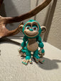 5 Inch Monkey with Banana Great Gift and Desk Figure