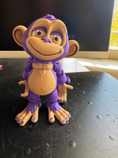 5 Inch Monkey with Banana Great Gift and Desk Figure