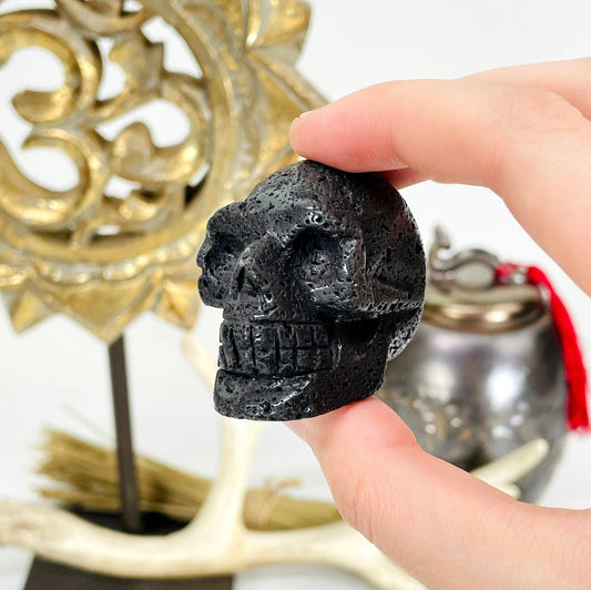 Lava Skull Head