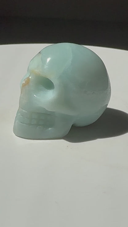 Blue Calcite Skull 1.5 inch