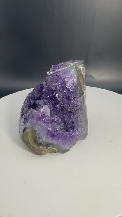 Dark Purple Amethyst from Brazil