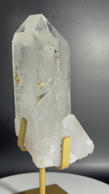 Brazilian Quartz on Custom Stand 2.4 lbs!