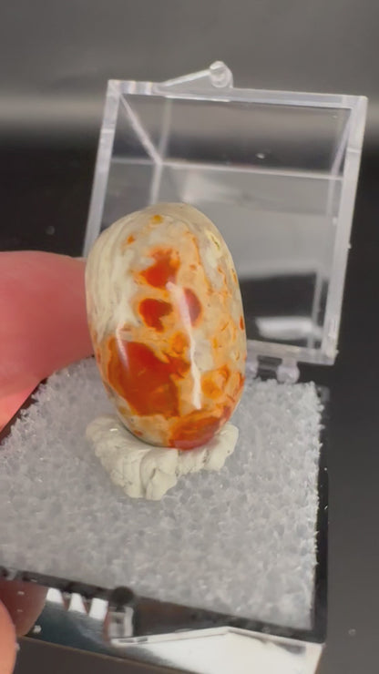 Mexican Cantera Fire Opal Cabochon 23.20 CT