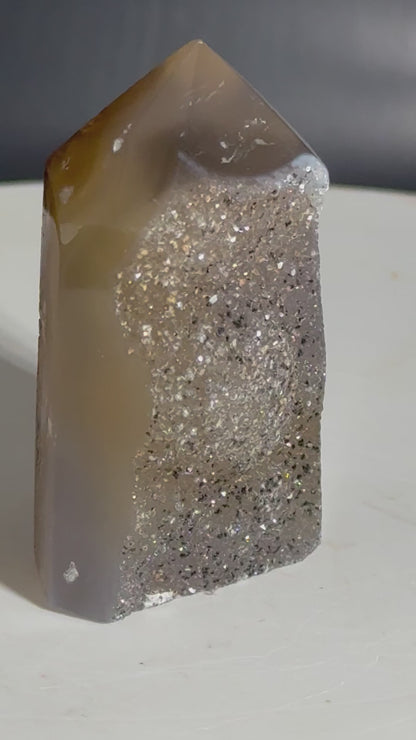 Brazilian Agate Tower