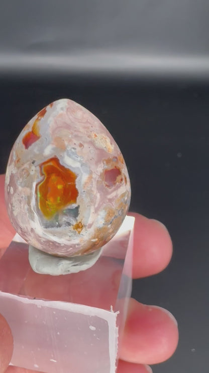 Mexican Cantera Fire Opal Cabochon 45 CT