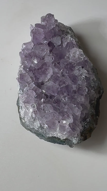 Purple Amethyst Cluster from Brazil